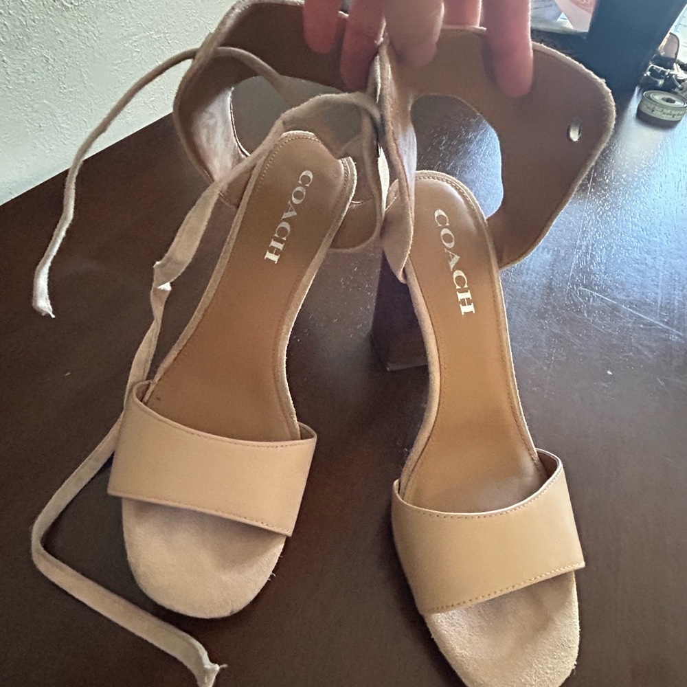 Coach Women's Nude Heels